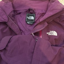 The North Face Jacket Womens M Purple Triclimate 3 in 1 Hyvent Ski Skiing