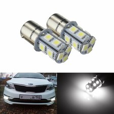 Pair 13 LED BA15S P21W 382
