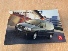 GENUINE CITROEN DISPATCH 2004 OWNERS MANUAL HANDBOOK GUIDE