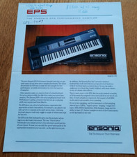 1987 ENSONIQ EPS synth sales