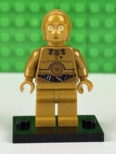 LEGO C-3PO Colorful Wires Pattern Minifigure Star Wars sw0365 From 10236 & 9490