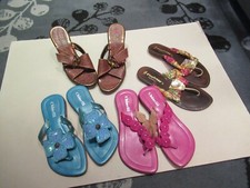 JOB LOT SANDALS 4 PAIRS UK 4 EU 37
