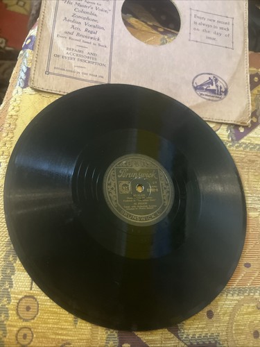Vintage brunswick 78rpm record - vintage,