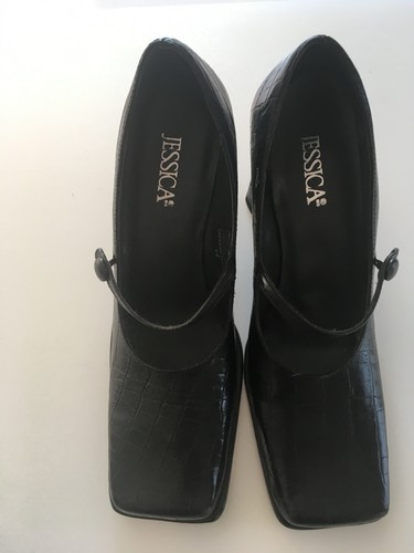 Jessica black moc croc - croc, mary