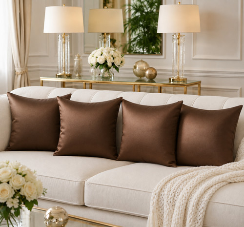 Set plain brown - set,