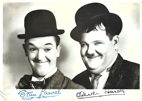 Stan laurel oliver - &, hardy