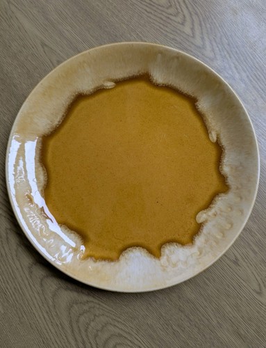Studio pottery dinner plates