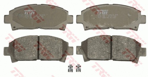 Front brake pad set disc - front,