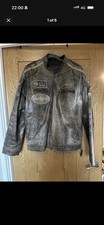 Leather Vintage Biker Jacket