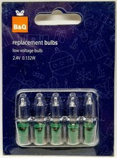 B&Q 05083343 5 x Clear Spare