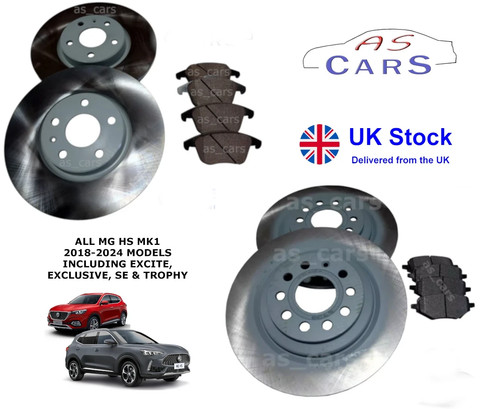 Front rear brake discs - hs,