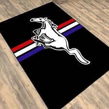 Mustang Sport Car Rug, Mustang