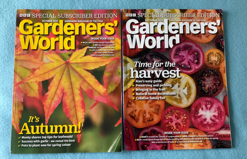 Gardeners world magazines - gardeners,
