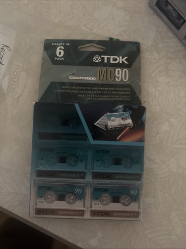 Microcassette tapes mc90 - 7, +