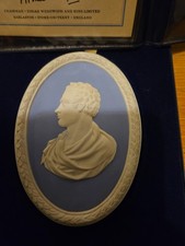 Wedgwood Lord Byron commemorative portrait medallion limited edition 264 of 500