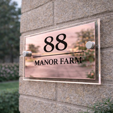 Custom Acrylic House Number