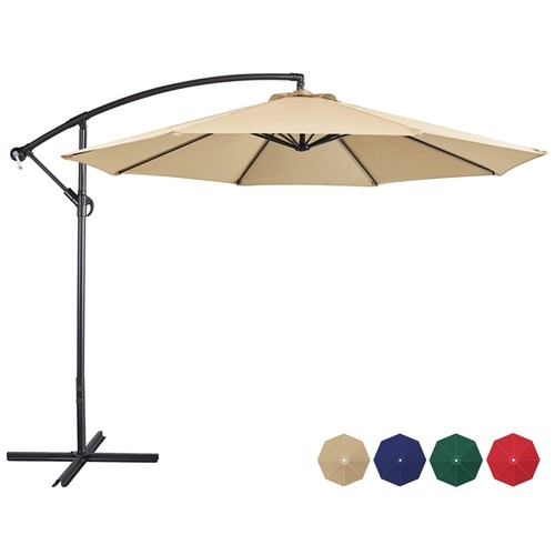 Patio offset umbrella - patio,