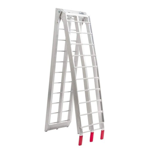 Aluminum motorcycle ramp - aluminum,