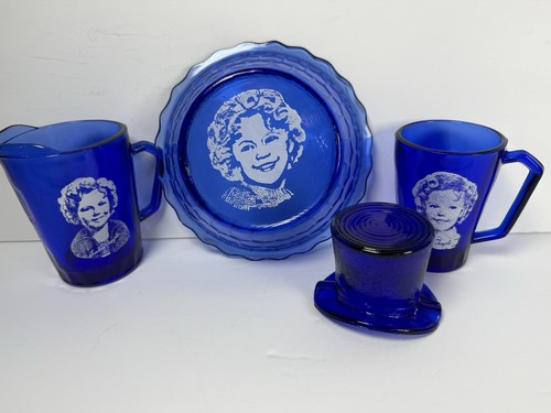 Shirley temple 1930s cobalt - shirley,