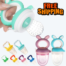 Silicone baby fruit feeder - silicone,