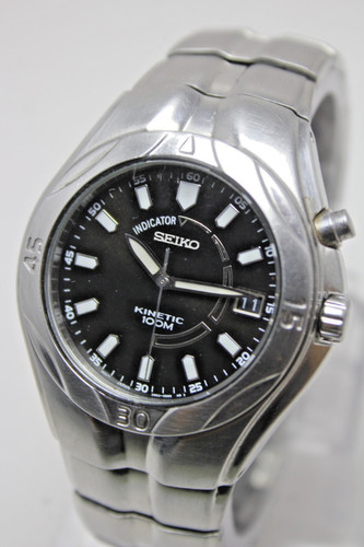 Seiko indicator kinetic 100m - seiko,