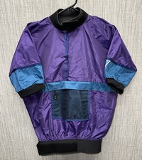 Stohlquist Womens Purple Nylon 1/2 Zip Pullover Jacket Size S