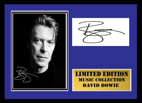 David bowie signed - bowie,