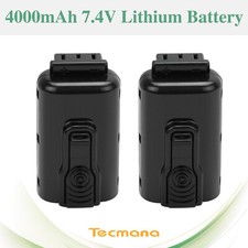 2X 7.4V 4Ah Li-ion Battery for