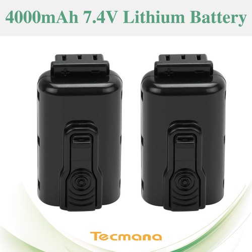 4ah ion battery for - 2x, 7.4v