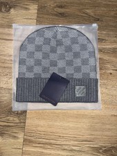 Louis Vuitton Néo Petit Damier Beanie Light Grey