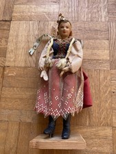 Vintage Polish Doll On Stand