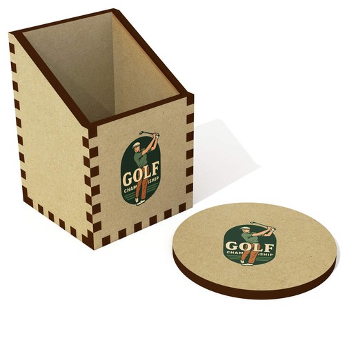 Golf championship desk tidy - championship',