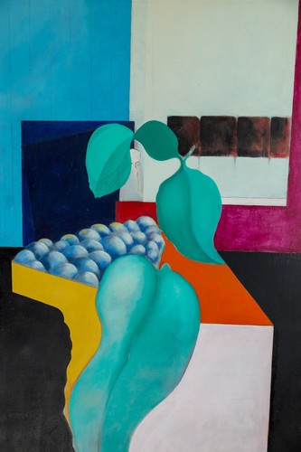 Painting abstract modern art - modern,