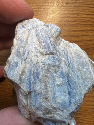 Blue kyanite loyalty crystal - loyalty,