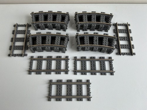 Lego straight track - lego, 9v
