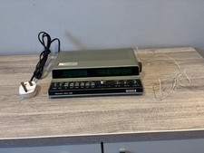 Decca ECR-150 Vintage Retro Clock Radio - For Spares / Repairs/ Restoration