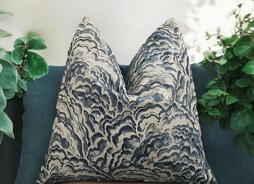 Marble cushion cover gold - cover.,