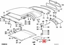 BMW 3 E36 Hard Top Latch Cover
