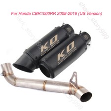For Honda CBR1000RR 2008-2016 Motorcycle System Exhaust Muffler Mid Link Pipe