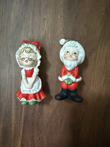 Vintage lefton mrs santa - &,