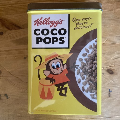 Vintage kelloggs coco pops tin - vintage,