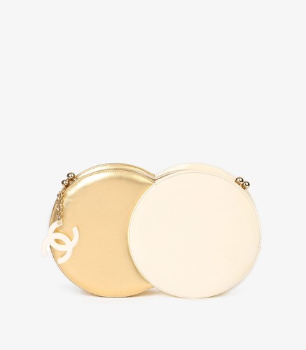 Chanel gold lambskin - chanel,