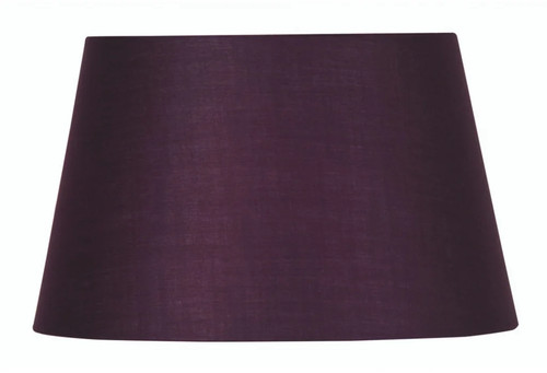 Lampshade purple tapered - 20",