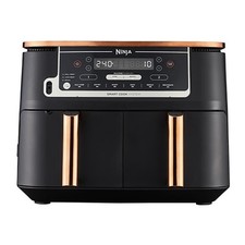 Ninja Copper MAX Dual Zone Air Fryer - Refurbished [AF451UK] Probe, 6 Functions