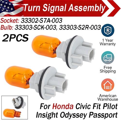 Turn signal bulb socket - turn,