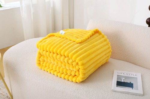 Luxury fleece throw chunky - luxury,
