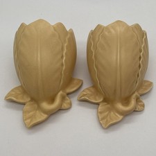 Bretby Water Lilly Wall Pockets 1930s