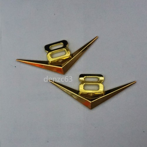 Gold chrome metal - gold, v8
