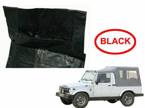 Suzuki black soft top roof - black,