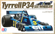 TAMIYA 1/12 TYRRELL P34 SIX WHEELER F1 Plastic Model Kit in Unopened Shrink Wrap